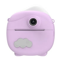 Children's Instant Digital Camera High-definition Student instants Printable Photographed And Recorded Printable Photos Easy To Carry Purple