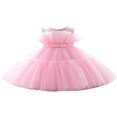 thumbnail image 1 of Robe Princesse Sans Manches à Volants Taille Haute, 1 of 9