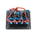 thumbnail image 3 of Panel De Interruptor Basculante De 4 Bandas Interruptor basculante Salida del panel Interruptores combinados Toma de encendedor Disyuntor, 3 of 4
