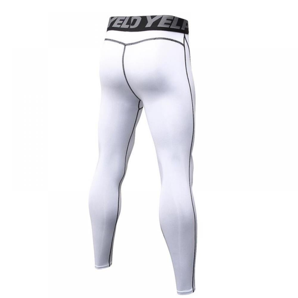 Details about   Mens Compression Long Pants Base Layer Thermal Sports Slim Leggings Gym Trousers 