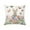 B, variant on Easter Bunny Carrots Throw Pillow Covers 18X18 Inches Spring Colorful Floral Green Leaves Pillowcase Soft Cotton Linen Square Spring Cushion Covers for Home Sofa Bedroom