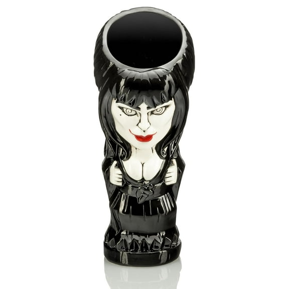 Geeki Tikis Elvira Mistress of the Dark Mug | Tiki Style Cup | Holds 20 Ounces