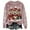 Pink, variant on Tiweut Leisure Womens' Christmas Flannel Sweaters Cozy Pullover Soft Crewneck Winter Holiday Knit Festive Seasonal Loose Fit Streetwear Blouses,Pink,S