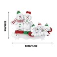 thumbnail image 3 of Decoraciones Navideñas Personalizadas para El Hogar Xihbxyly Muñeco de Nieve Arreglos Navideños Colgantes, 3 of 7