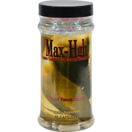 Maximum International Max HGH Human Growth Hormone Enhancer Capsules, 80