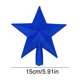 thumbnail image 3 of Tree Top Star Glitter Star 15/CM Three-Dimensional Gold Powder Blow-Molded Pentagons Star Accessories Independence Day Theme, 3 of 6
