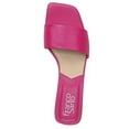 thumbnail image 3 of Franco Sarto Womens Cruella Leather Slip On Slide Sandals, 3 of 3