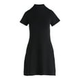 thumbnail image 5 of Scoop Women's and Women’s Plus Fit and Flare Jacquard Sweater Dress, Sizes XS-4X, 5 of 5