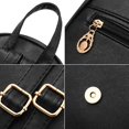 thumbnail image 3 of Women Mini Backpack Fashion Bowknot Cute Casual Daypack Faux Leather Backpack, 3 of 10