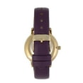 thumbnail image 2 of Sophie & Freda SAFSF4705 Breckenridge Leather-Band Watch, Gold & Purple, 2 of 3