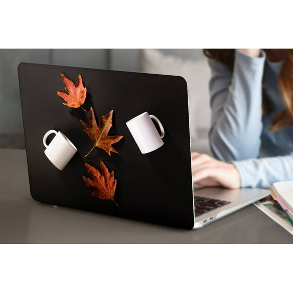 KSK KAISHEK Hard Protective Shell Case Cover for MacBook Pro 14" 2023/2022/2021 M2 A2779 & A2442 M1 + Black Keyboard Cover, Plants series 0129