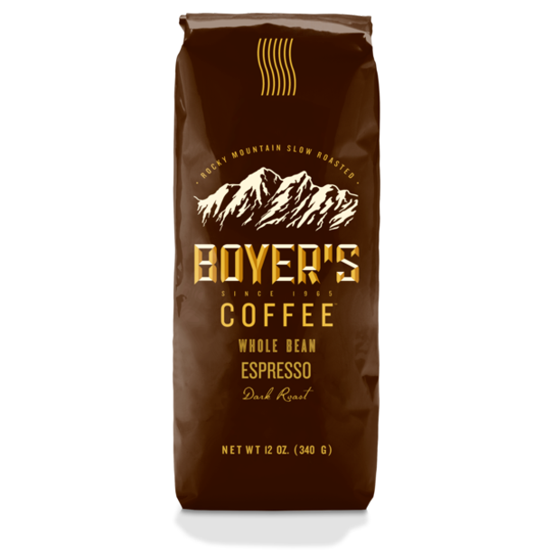 Boyer's Coffee Espresso, Dark Roast Coffee, Whole Bean, 12oz Walmart