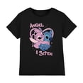 thumbnail image 1 of Lilo & Stitch T-Shirt Aérographe Garçons/filles Stitch & Angel, 1 of 5