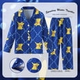 thumbnail image 4 of Pijamas de Pokemon Pikachu de Anime nuevo para niños, modelos de primavera y otoño, cárdigan de manga larga, ropa de descanso, traje, regalos para niños y niñas, 2023, 4 of 4