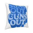thumbnail image 2 of Sun'S Out Guns Out Retro 80s 2024 Fundas de almohada Funda de almohada Fundas de almohada cuadradas 18 X 18 pulgadas para sofá cama de casa, 2 of 8