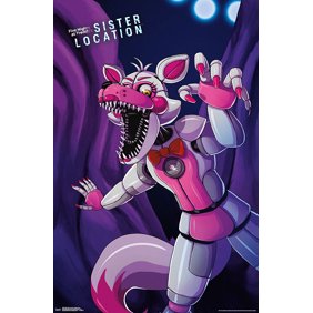 Five Nights At Freddy S Security Breach Group Poster Walmart Com Walmart Com