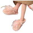 thumbnail image 6 of Wensltd Women's Fashion Slippers with Warm Lining and Buckle Detail Thick Sole Winter Warm House Slipper for Women, 6 of 9