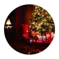 thumbnail image 1 of Mantel navideño mantel de jardín mantel redondo para mesas de comedor Regalos Zulema Cubierta de mesa elástica redonda, 1 of 6