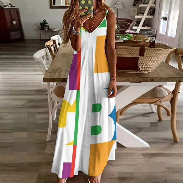 Minimalist LGBT Colorful Pattern - Gay Pride Mondrian Sleeveless Dress sexy  dress for women summer clothes - Walmart.com