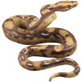 thumbnail image 1 of Juguete de serpiente falsa de goma de simulación, modelo de pitón, accesorios de broma espeluznantes para jardín, 1 of 5