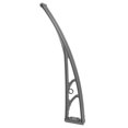 thumbnail image 4 of OULII Front Door Awning Brackets Plastic Steel Grey 1Pack Rain Protection, 4 of 7