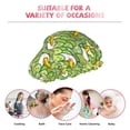 thumbnail image 6 of KLL Cartoon Duck Pattern Shower Cap & Bath Cap for Women,Reversible Oversized Waterproof Shower Caps for all Hair Lengths,Elastic Reusable Bathing Hair Cap, 6 of 6