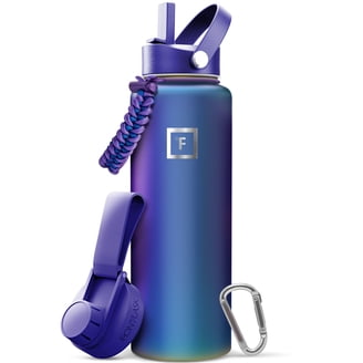 Owala FreeSip, Stainless Steel Insulated Bottle, 24oz, Candy