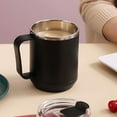 thumbnail image 6 of ACDANC Coffee Mug,Portable Double Layer Stainless Steel Cup with Lid and Handle,Induction Heatable,Insulated Coffee Cup for Travel,Camping,Office, 6 of 7
