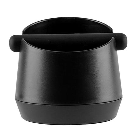 

Espresso Knock Container Coffee Ground Bins Coffee Ground Container Shock Absorbent Espresso Non Slip Base for Restaurant Bar Black