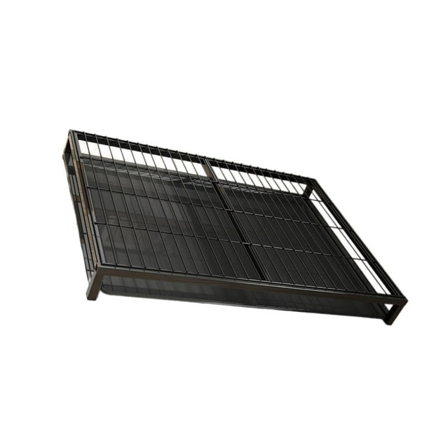 Bandeja para orinar para perros, soporte para almohadilla absorbente, versátil, fácil de limpiar, resistente, para entrenamiento de perros. L