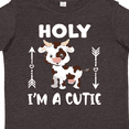 thumbnail image 4 of Inktastic I'm a Cutie White and Brown Holstein Cow with Arrows Boys or Girls Toddler T-Shirt, 4 of 5