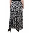 thumbnail image 3 of NY Collection Women's Plus Size Maxi Skirt With Sash Waist Tie, 3 of 4