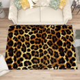 thumbnail image 2 of 4x6 Rug, Leopard Print Rug Washable Non Slip Soft for Living Room Bedroom, Cheetah Print Area Rug, Animal Print Carpet, Leopard Print Home Decor & Gifts, 2 of 7