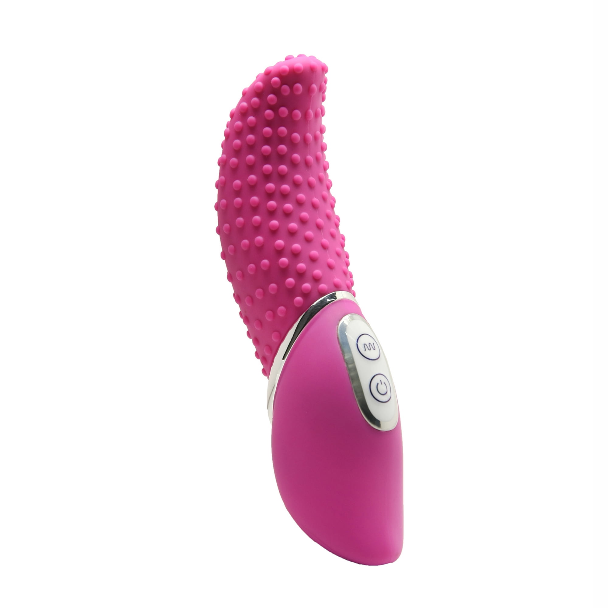Pink B.O.B. Nubby Texture Vibrating Massager Powerful Stimulator