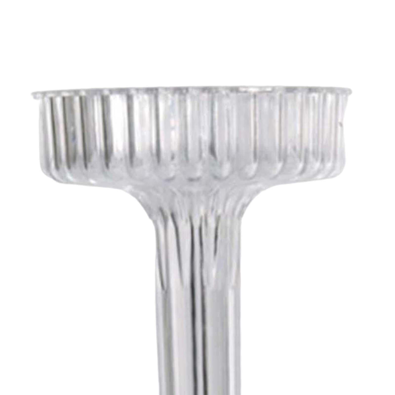 3D Geometric Stripe Candle Mould Decorative Making Supplies Handmade Casting Craft Art Acrylic Crafts Chassis Home Decor for Wedding Dinner 10 x 2 x 20.1cm