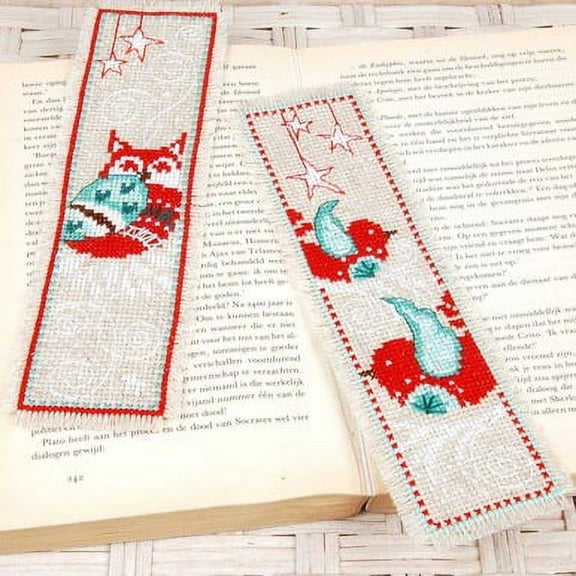 Vervaco® Winter Scenes Bookmarks Counted Cross-Stitch Kit
