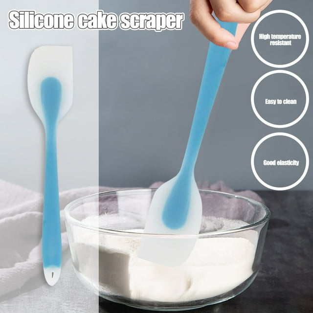 EGNMCR Spatules Flexibles Résistantes à la Chaleur Spatule à Gâteau Grattoir Outil de Cuisson Pâtisserie