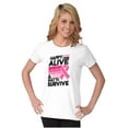 thumbnail image 4 of Happy Alive Built To Survive Warrior Womens Slim Fit Graphic Tee Brisco Brands S, 4 of 5