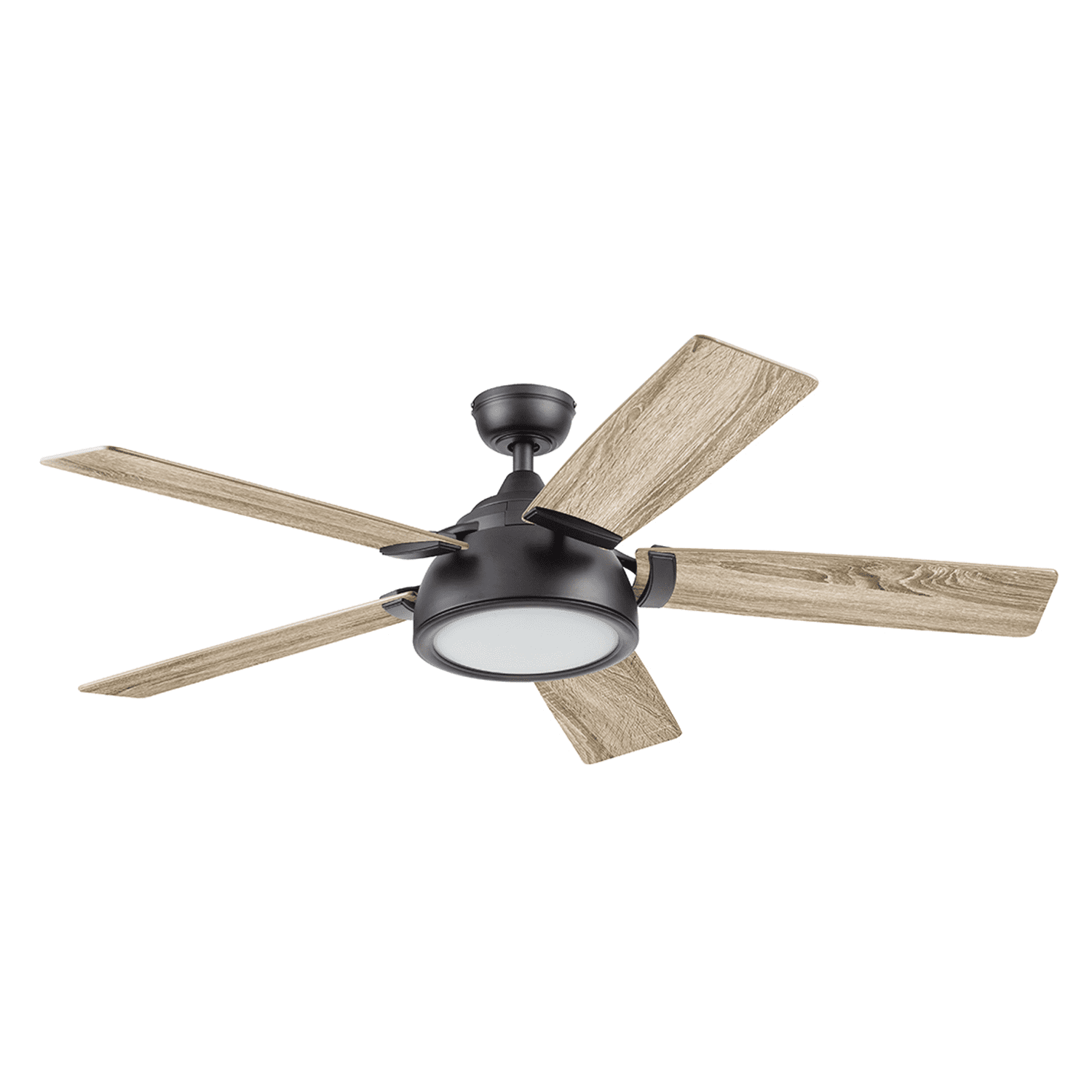 Prominence Home 52" Potomac IO Matte Black Remote Control Ceiling Fan