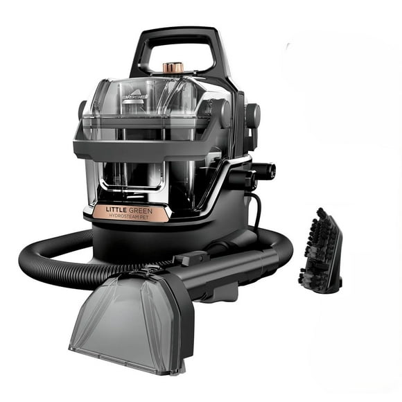Lava aspiradora de Inyeccion Succion de Agua y Vapor Bissell Hydrosteam Negra 3608 1.58 L. (Reacondicionado)
