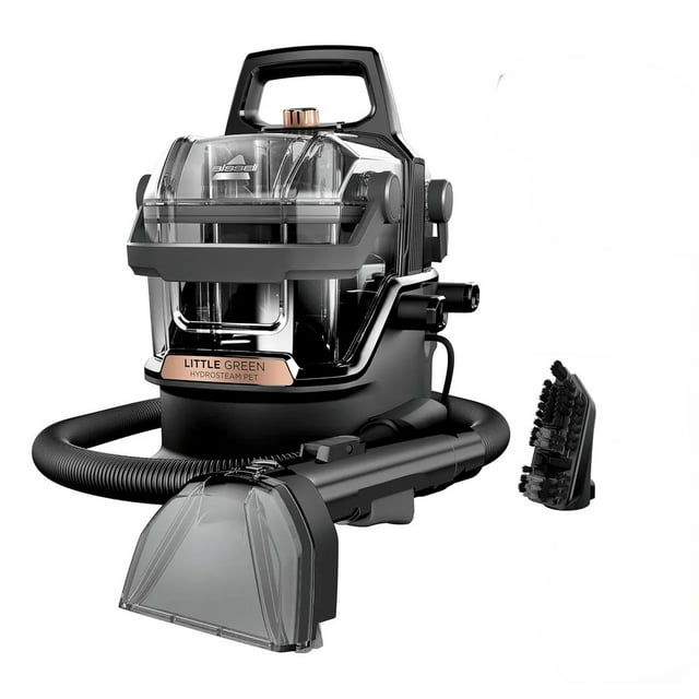 Lava aspiradora de Inyeccion Succion de Agua y Vapor Bissell Hydrosteam Negra 3608 1.58 L. (Reacondicionado)