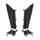 thumbnail image 1 of Botas de grebas medievales de estilo Retro, cubierta de zapatos, envolturas cómodas y duraderas para piernas para disfraz de Cosplay de Hallowee Negro Sunnimix Cubierta de botas, 1 of 7