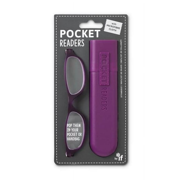 If USA Pocket Readers Glasses - Purple - Plus 1.5