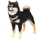thumbnail image 1 of BRIGHTFUFU Simulación artesanía de plástico adorno de perro modelo de perrito encantador modelo de perro de perro juguete cognitivo, 1 of 4