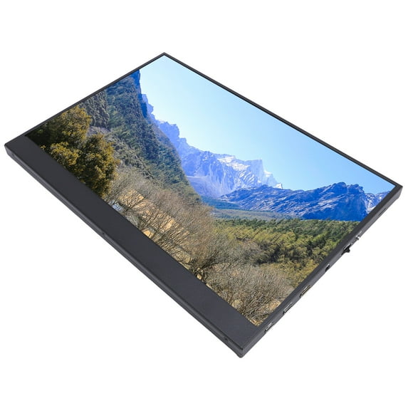 Pantalla Portátil Para Computadora Portátil, Interfaz Multimedia HD 1920x1200 185PPI Extensor De Pantalla Para Computadora Portátil LCD De 12 Pulgadas Con Altavoz Incorporado