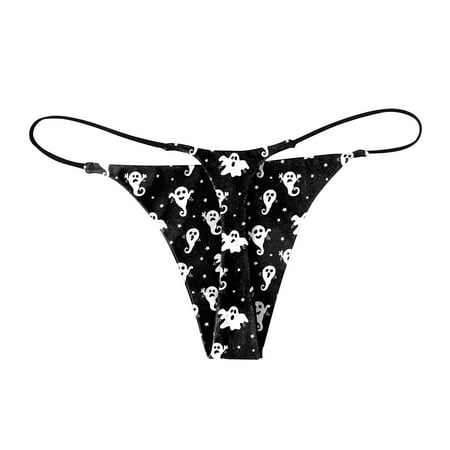 

DNDKILG Stretch T-Back G-String Thongs Tangas for Women Panties Sexy Low Rise Underwear Black 2XL