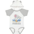 thumbnail image 3 of Inktastic My Godmother Loves Me to the Moon and Back Elephant Family Boys or Girls Baby Bodysuit, 3 of 5