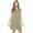 Heathered Green, variant on Just Love Summer Dresses / Short Dress (Heathered Oatmeal, X-Large)