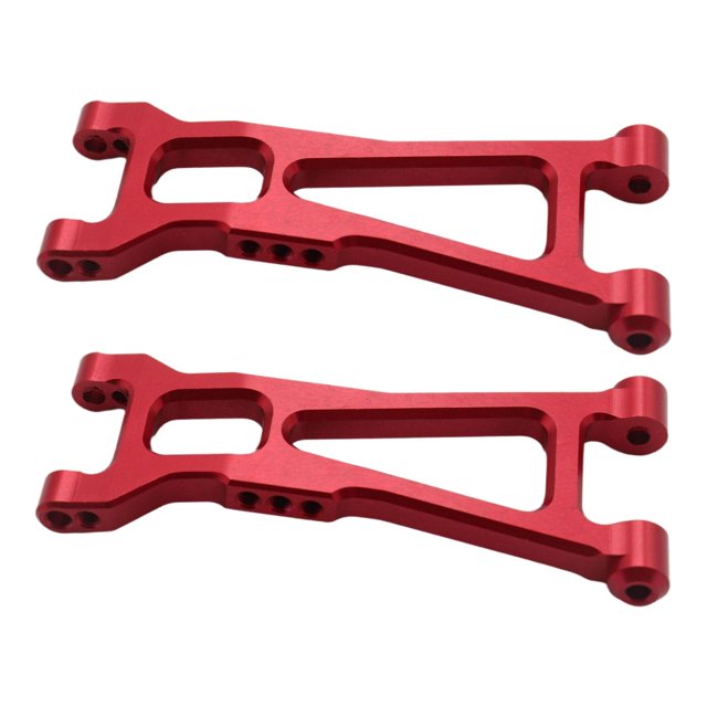 Actualización de brazo oscilante inferior trasero perfke coche RC rojo