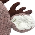 thumbnail image 3 of Lindo sombrero de punto cálido y suave para bebé con astas de reno para niñas y niños pequeños, 3 of 5